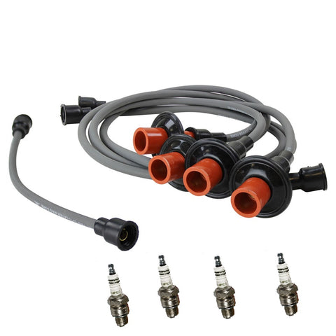 EMPI Premium VW Wires +Bosch Spark Plug